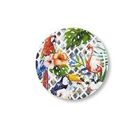 Excelsa Tropical Assiette à Pizza, Multicolore