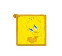 Excelsa Tweety Manique de Cuisine, 20 x 20 cm, Doublure 100% Coton, Rembourrage en Polyester