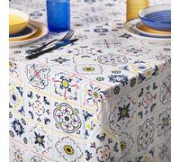 Excelsa Vietri Color Nappe de Table rectangulaire 70% Coton et 30% Polyester, 140 x 180 cm