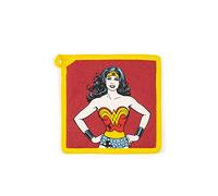 Excelsa Wonder Woman Manique de Cuisine, 20 x 20 cm, Doublure 100% Coton, Rembourrage en Polyester