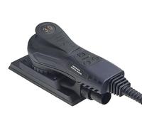 Excentrique électrique - Mini ponceuse vibrante 70x198 mm - Course de 3,0 mm - 350W 220V - 11000 tr/min - Pour le polissage automobile et du bois - Modèle 7307