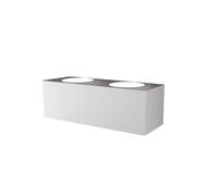 Excentrique Moderne Applique Métallique Blanche 4 Lumières Gx53 Bi-émission