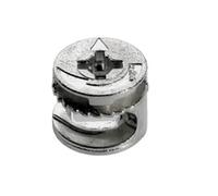 Excentrique Rastex 15 HETTICH - Nickelé - 25064