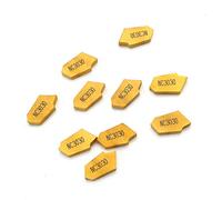 ExcLent 10Pcs 3Mm Gtn3 Cnc Parting Off Tips Inserts Nc3030 Carbide Part Off Cutting Turning Tool