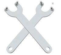 ExcLent Lot de 2 clés à bride pour meuleuse d'angle, 14 cm, en acier