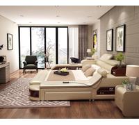 Exclusiv Lit Design Coussin Lits Étagère Save Coffre-fort Rangements xxl Double 180x200
