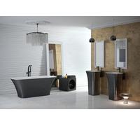 Exclusive Baignoire design moderne Baignoire en pose libre Noir