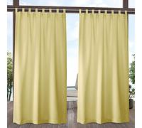 Exclusive Home Curtains Panneau de Style Cabana pour intérieur et extérieur 54 x 84 cm