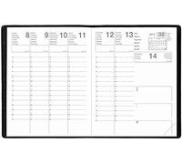 EXDI agenda scolaire Sept 27 2026/2027 - coloris noir - format 21x27 cm - 1 semaine sur 2 pages