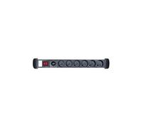 exertis Connect - Protection contre les surtensions - connecteurs de sortie : 6 - 1.8 m cordon - noir