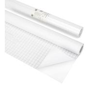 EXERZ Film de protection autocollant pour livre 33 cm x 5 m, résistant à l'eau, couverture de protection autocollante pour cahier d'exercices, carnet, création d'étiquettes, ferme et solide
