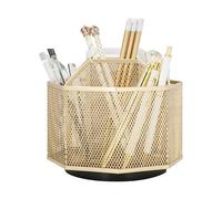 EXERZ organiseur de bureau 360 rotatif maille porte stylos 5 compartiments