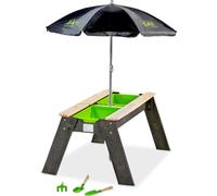 EXIT Aksent Table Sable & Eau – avec Parasol & Jardingereedschap – Table à Eau Enfants – Extérieur