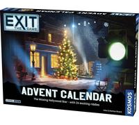 Thames & Kosmos EXIT : Calendrier de l'Avent - The Missing Hollywood Star, jeu de cartes Escape Room, jeux familiaux pour soirée match, jeux de vacances pour adultes et enfants, pour 1 joueur et plus,