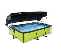 EXIT Lime Piscine Tubulaire 300x200x65cm - Piscine Hors Sol - Vert