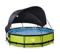 EXIT Lime Piscine Tubulaire ø360 - Piscine Hors Sol - Vert