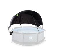 EXIT Piscine Voile d'Ombrage ø244cm - Universel - Accessoire Piscine - Résistant