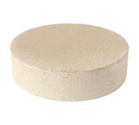 EXLECO Bouchon de cheminée en vermiculite Ø 200 x 50 mm | Couvercle de cheminée en vermiculite - Pierres réfractaires rondes - Plaque ignifuge - Accessoire de cheminée