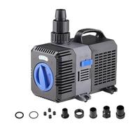 EXLECO Super ECO Pompe de Bassin Pompe de Filtration 3000L/H 10W Exterieur Basse Consommation Poisson Oase Pompe Ruisseau Reglable pour Fontaine Cascade Bassin à Carpes Koï