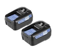 Exmate Lot de 2 batteries de rechange 18 V 5500 mAh pour Bosch, PBA, PSB, PSR, 18 V System, PSB 18 LI-2, PST 18 LI, UNEO MAXXH, Uneo Maxx, 1600A005B0 2607335040 2607336039 2607336039 26 0733366 040