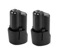 Exmate Lot de 2 batteries de rechange lithium-ion 12 V 3,0 Ah pour outil rotatif sans fil Dremel 8260 8240 8250