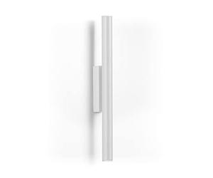 EXO lighting - TANIA lampe murale blanche led SMD AC 2x4W (H.40,8cm). Applique murale minimaliste et moderne, idéale pour les couloirs, les chambres, les réceptions et le salon.