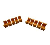 Exoda 10x support pour bornes Wago 10 pôles type 221-420 connectable idéal pour installations électriques flexibles et technique de connexion pour projets professionnels et amateurs