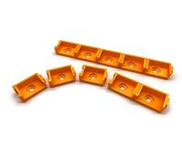 Exoda 10x support pour cosse Wago type 221-615 6mm2 gravé non personnalisée