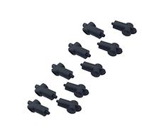 eXODA Couvercle de borne de batterie 10 pcs noir 1,5 à 10 mm² hotte d'entrée de câble 12mm