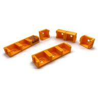 Exoda support pour Wago 3 bornes type 221-613 jusqu'à 6mm2 avec gravado