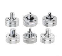 Expandeur de tuyau hydraulique pneumatique pour tuyaux en cuivre : embout à changement rapide pour climatisation et froid, extension précise 1/4 à 3/4 pouces, argent (1/4 pouce)