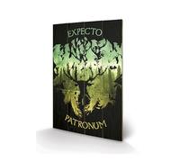 - Expecto Patronum - Impression sur bois 40x59cm
