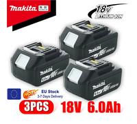 Expédition en France - Batterie rechargeable Makita 18V 6.0Ah 100% originale pour outils électriques Makita bl1830 bl1830b bl1840b bl1850 bl1850b 1 PCS 6.0Ah-charger
