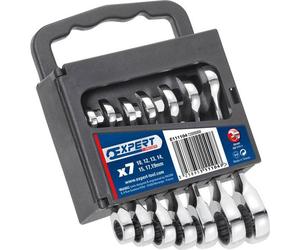 Expert 7 PC STUBBY RATCHETING WRENCH SET