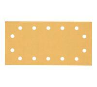 Bosch Papier abrasif EXPERT C470 perforé 14 trous pour ponceuse vibrante Grain 120 115x230 mm 10 pc