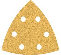 EXPERT C470 Sandpaper for Delta Sanders 93 mm, G 60 50-pc | pour Peinture sur bois, Bois dur, Ø 93x93 mm Grain 60, Professional Accessoire Ponceuse Delta