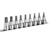 EXPERT Jeu de 9 douilles de tournevis Torx 1/2