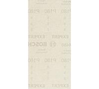 EXPERT M480 Filet abrasif pour ponceuses vibrantes, 93 x 186 mm, K 180, paquet de 10