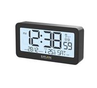 Explore Scientific, Radio-réveil, Montre LED, Noir