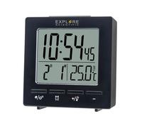 Explore Scientific RDC1005 Noir Horloge Radio-Commandés Avec Réveil