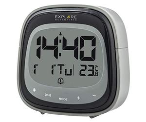 EXPLORE SCIENTIFIC RELOJ DESPERTADOR Touch Key Temp.Interior