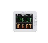EXPLORE SCIENTIFIC WSH4102 Station météo intelligente multi-canaux avec capteur sans fil, blanc