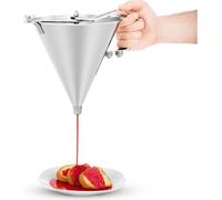 Expondo Royal Catering Entonnoir - 2 L - avec 3 embouts de remplissage