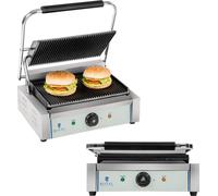 Expondo Royal Catering Gril de contact - rainuré - 2 200 W