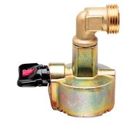 Express, 18987, Raccord Bouteille Cube Butagaz à Pression Directe avec Valve de 27 mm, Accessoire pour Fer à Souder, Lampe à Souder, Fer de Couvreur, Chalumeau d'Étanchéité, Pièces de Rechange