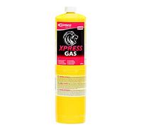 Express, 2400, Cartouche de Gaz Xpress Gas 400g, 100% Propylène pour Chalumeaux Vulcane, Accessoire Fer à Souder, Lampe à Souder, Fer de Couvreur, Chalumeau d'Étanchéité, Pièces de Rechange