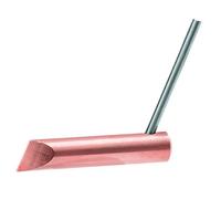 Express, 333, Panne de ± 320 g pour Fer Réf. 330-3, Dimensions Bout de Panne 24 x 3 mm, Accessoire pour Fer à Souder, Lampe à Souder, Fer de Couvreur, Chalumeau d'Étanchéité, Pièces de Rechange