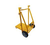 Express, 668, Chariot Porte Bouteille de Gaz 13 kg à 35 kg Pliable et avec Sangles, Accessoire pour Fer à Souder, Lampe à Souder, Fer de Couvreur, Chalumeau d'Étanchéité, Pièces de Rechange