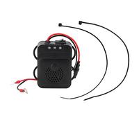 Expulseur ultrasonique de Souris r é pulsif de Rat Mont sur v é hicule avec | Le répulsif anti-rats à ultrasons avec flash stroboscopique LED protège l'intérieur de votre voiture et le compartiment moteu