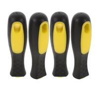EXQUIMEUBLE 4pièces Poignées Ergonomiques Antidérapantes pour Poignée Robuste Plastique pour Râpe et Outil de Coupe Remplacement Polyvalent pour Plate